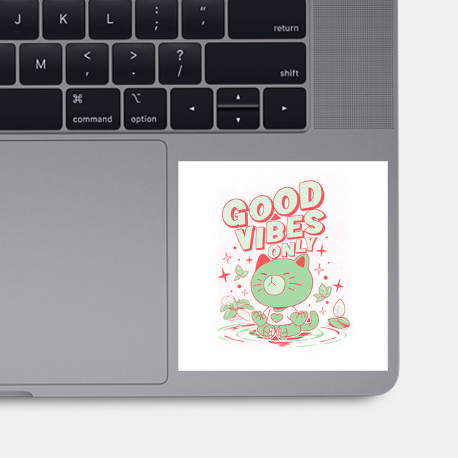 Good Vibes Only-None-Glossy-Sticker-ilustrata