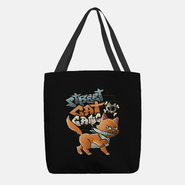 Cat Gang-None-Basic Tote-Bag-tobefonseca