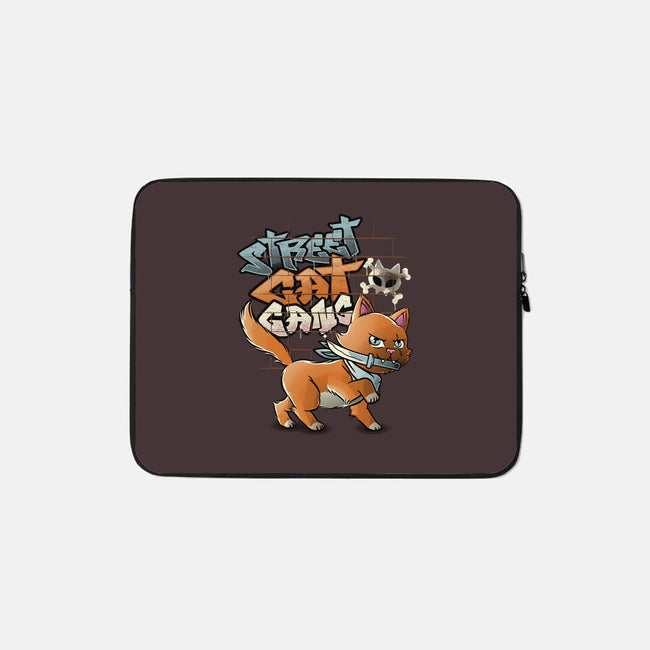 Cat Gang-None-Zippered-Laptop Sleeve-tobefonseca