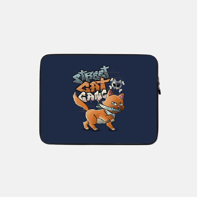 Cat Gang-None-Zippered-Laptop Sleeve-tobefonseca