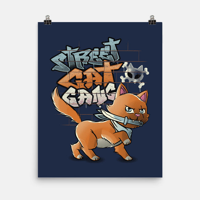 Cat Gang-None-Matte-Poster-tobefonseca