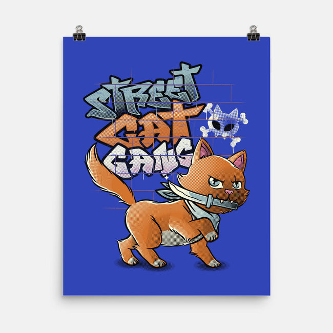 Cat Gang-None-Matte-Poster-tobefonseca