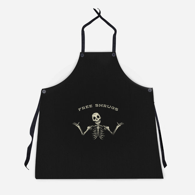 Free Shrugs-Unisex-Kitchen-Apron-tobefonseca