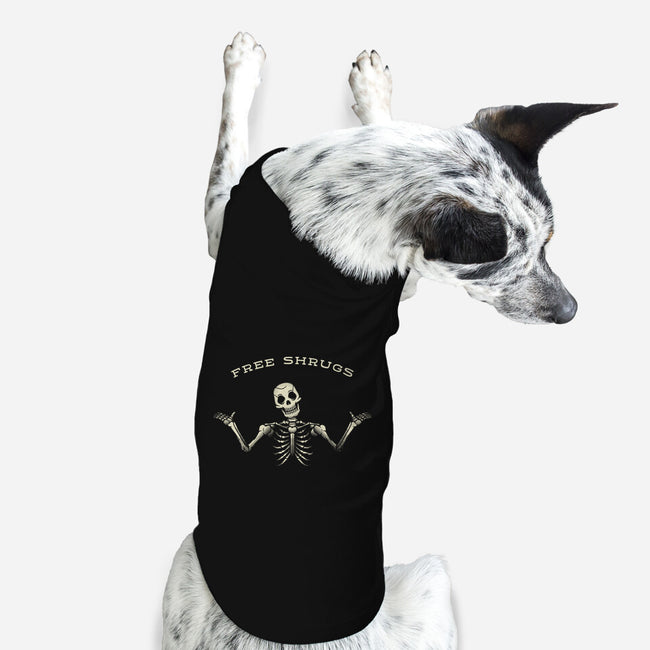 Free Shrugs-Dog-Basic-Pet Tank-tobefonseca