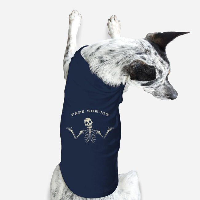 Free Shrugs-Dog-Basic-Pet Tank-tobefonseca