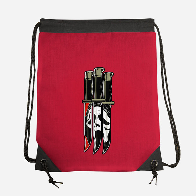 Screaming Blades-None-Drawstring-Bag-nadzeenadz