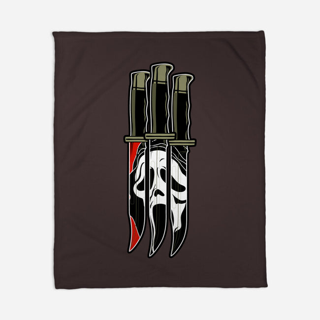 Screaming Blades-None-Fleece-Blanket-nadzeenadz