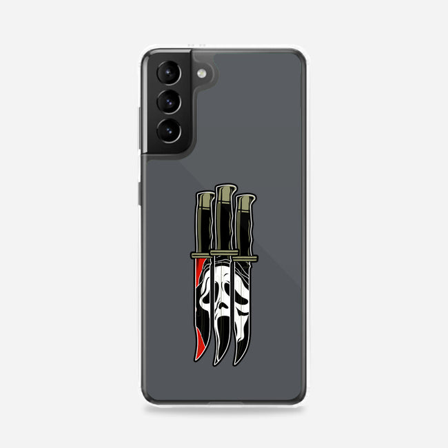 Screaming Blades-Samsung-Snap-Phone Case-nadzeenadz