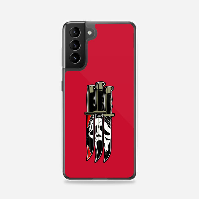 Screaming Blades-Samsung-Snap-Phone Case-nadzeenadz