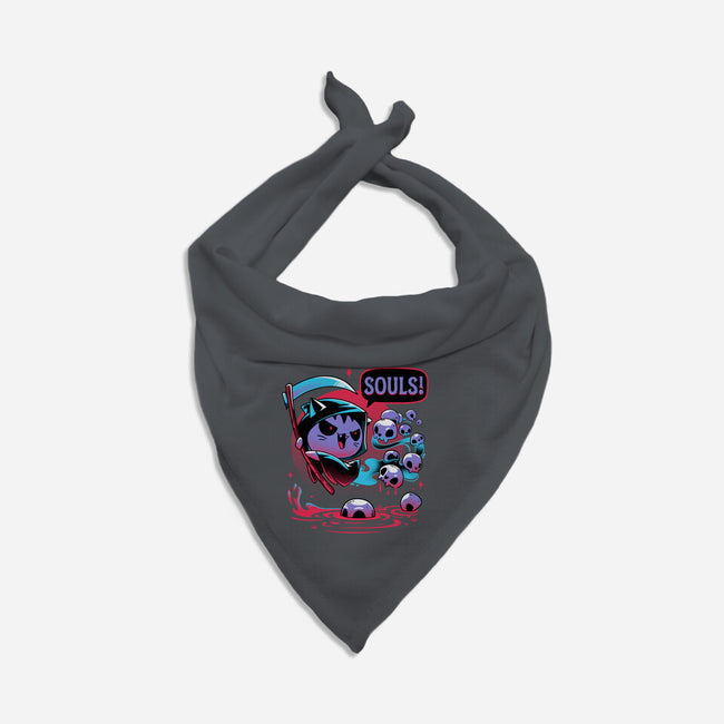 Paws Of Death-Dog-Bandana-Pet Collar-Snouleaf