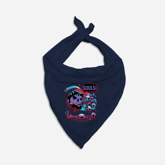 Paws Of Death-Dog-Bandana-Pet Collar-Snouleaf