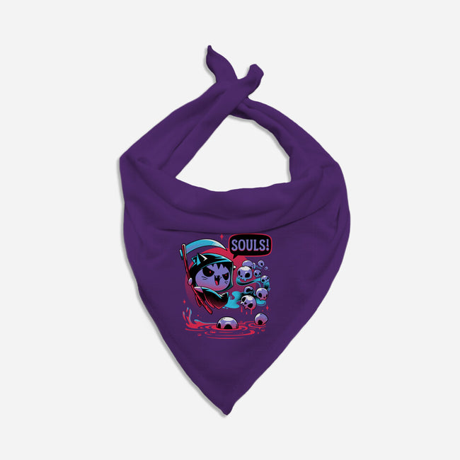 Paws Of Death-Dog-Bandana-Pet Collar-Snouleaf