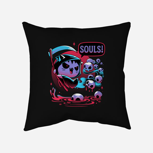 Paws Of Death-None-Removable Cover-Throw Pillow-Snouleaf