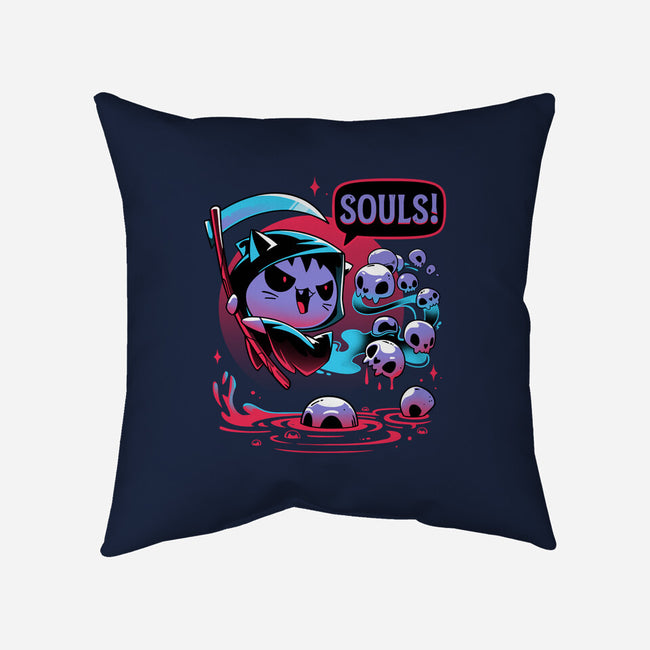 Paws Of Death-None-Removable Cover-Throw Pillow-Snouleaf