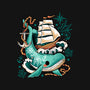 Whale Ship Tattoo-Unisex-Crew Neck-Sweatshirt-NemiMakeit