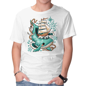 Whale Ship Tattoo