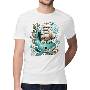 Whale Ship Tattoo