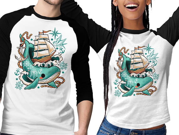 Whale Ship Tattoo