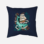 Whale Ship Tattoo-None-Removable Cover w Insert-Throw Pillow-NemiMakeit