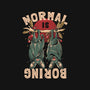 Normal Is Boring-Womens-Racerback-Tank-eduely