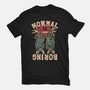 Normal Is Boring-Womens-Fitted-Tee-eduely