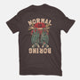 Normal Is Boring-Womens-Basic-Tee-eduely