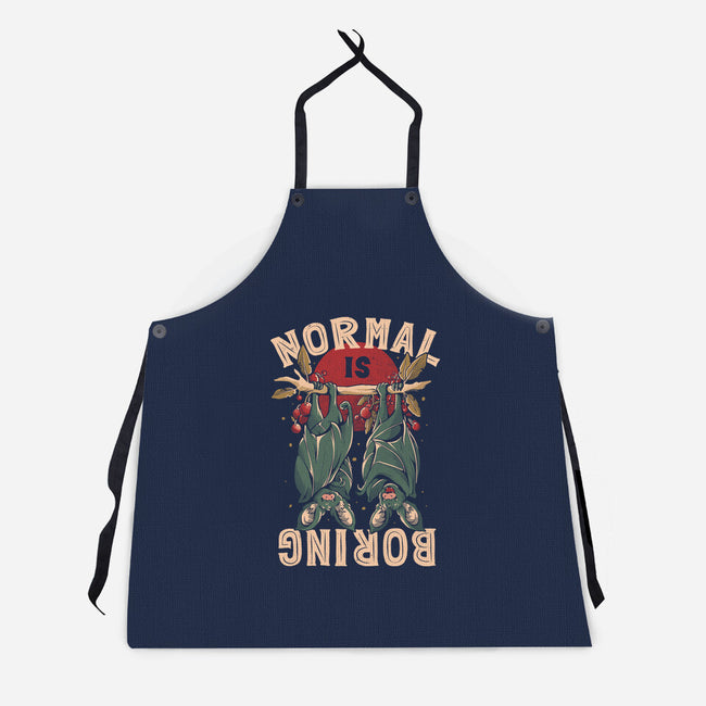 Normal Is Boring-Unisex-Kitchen-Apron-eduely