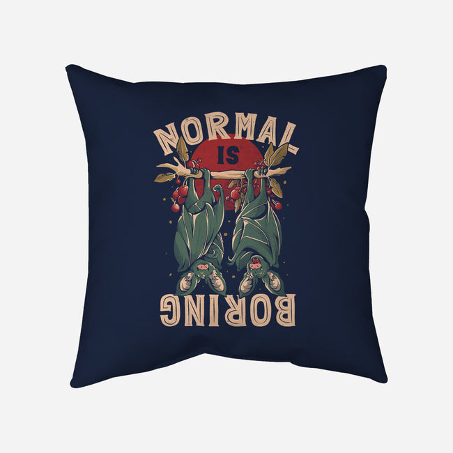 Normal Is Boring-None-Removable Cover-Throw Pillow-eduely