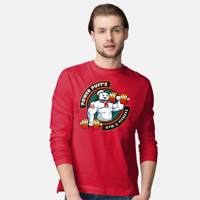 Power Puft's-Mens-Long Sleeved-Tee-nadzeenadz