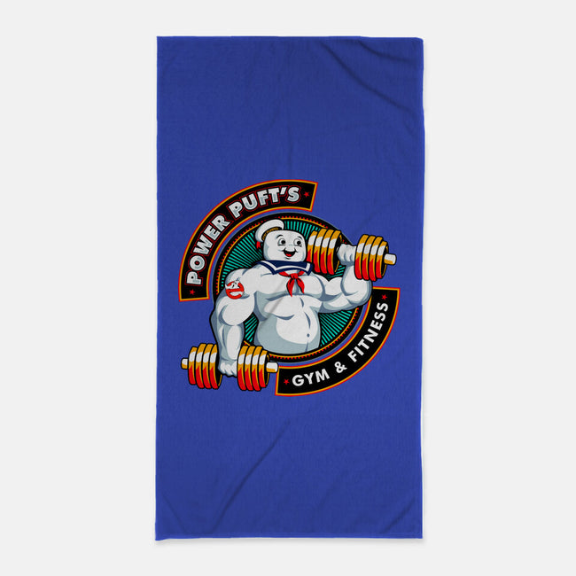 Power Puft's-None-Beach-Towel-nadzeenadz