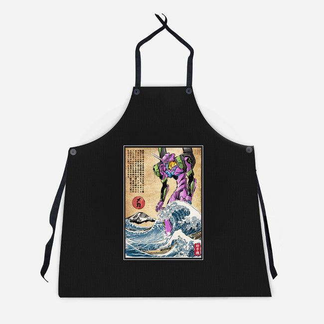 EVA In Japan-Unisex-Kitchen-Apron-DrMonekers