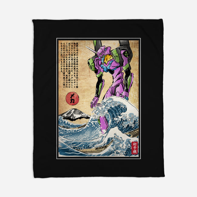 EVA In Japan-None-Fleece-Blanket-DrMonekers