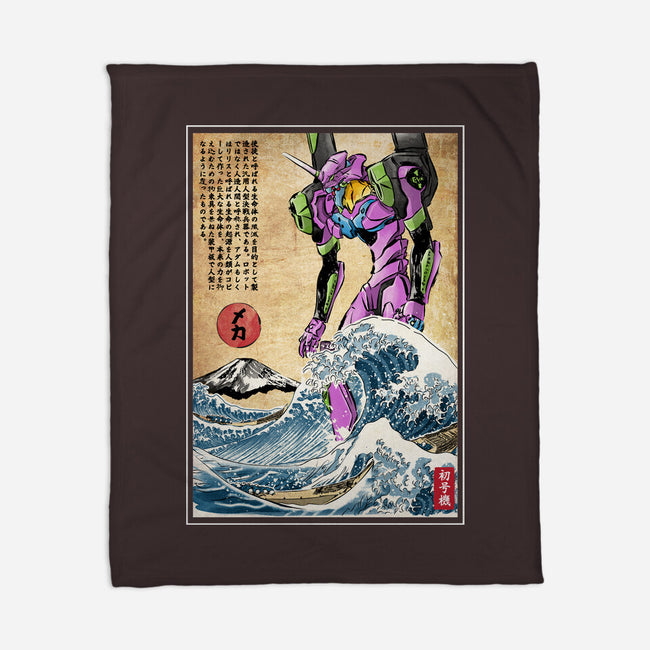 EVA In Japan-None-Fleece-Blanket-DrMonekers