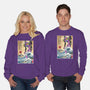 EVA In Japan-Unisex-Crew Neck-Sweatshirt-DrMonekers