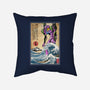 EVA In Japan-None-Removable Cover-Throw Pillow-DrMonekers