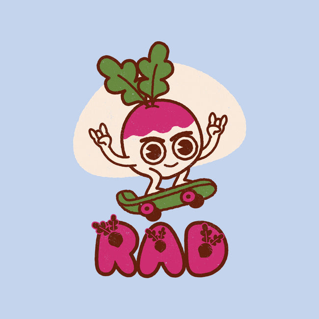 Radish Skater-None-Removable Cover-Throw Pillow-Weird & Punderful