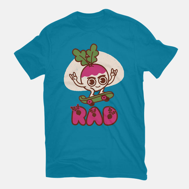 Radish Skater-Unisex-Basic-Tee-Weird & Punderful