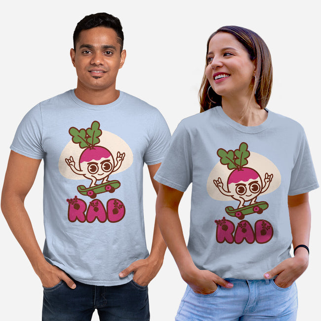 Radish Skater-Unisex-Basic-Tee-Weird & Punderful