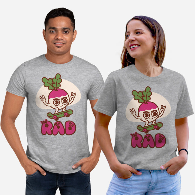 Radish Skater-Unisex-Basic-Tee-Weird & Punderful