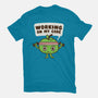 Working On My Core-Womens-Fitted-Tee-Weird & Punderful