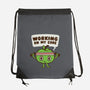 Working On My Core-None-Drawstring-Bag-Weird & Punderful