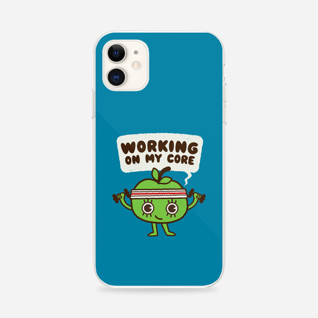 Working On My Core-iPhone-Snap-Phone Case-Weird & Punderful