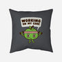 Working On My Core-None-Removable Cover w Insert-Throw Pillow-Weird & Punderful