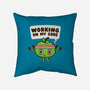 Working On My Core-None-Removable Cover-Throw Pillow-Weird & Punderful