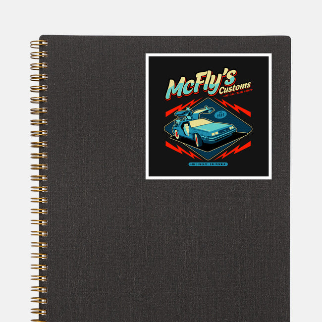 McFly Customs-None-Glossy-Sticker-nadzeenadz