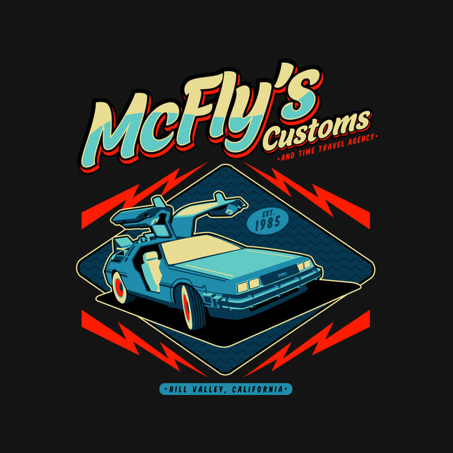 McFly Customs-Unisex-Basic-Tee-nadzeenadz