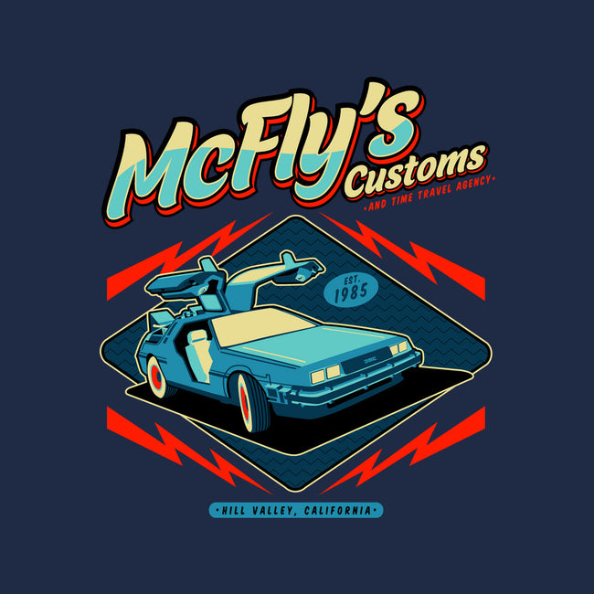 McFly Customs-None-Matte-Poster-nadzeenadz