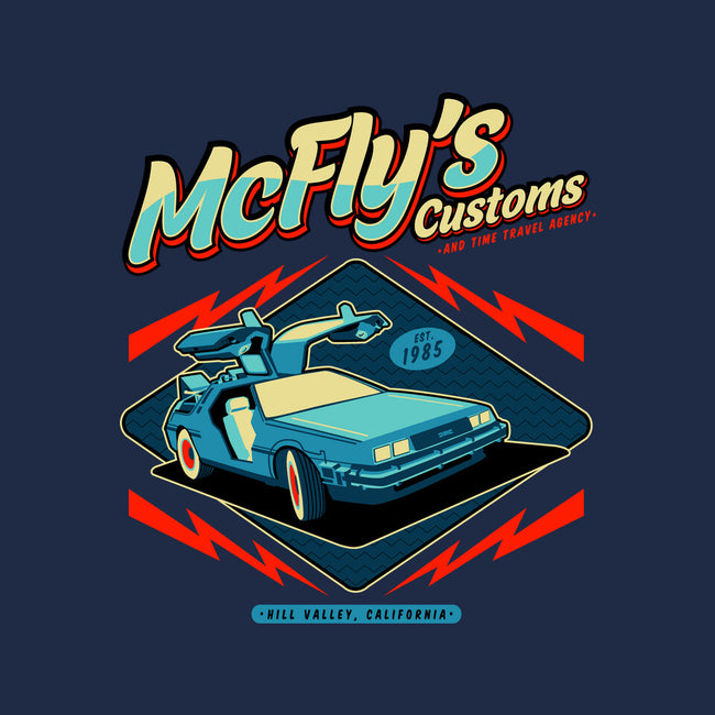 McFly Customs-Unisex-Crew Neck-Sweatshirt-nadzeenadz