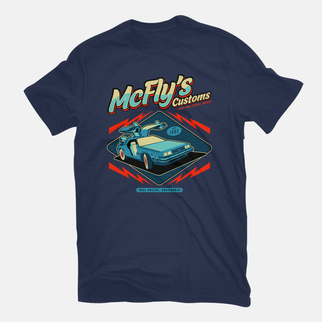 McFly Customs-Womens-Fitted-Tee-nadzeenadz