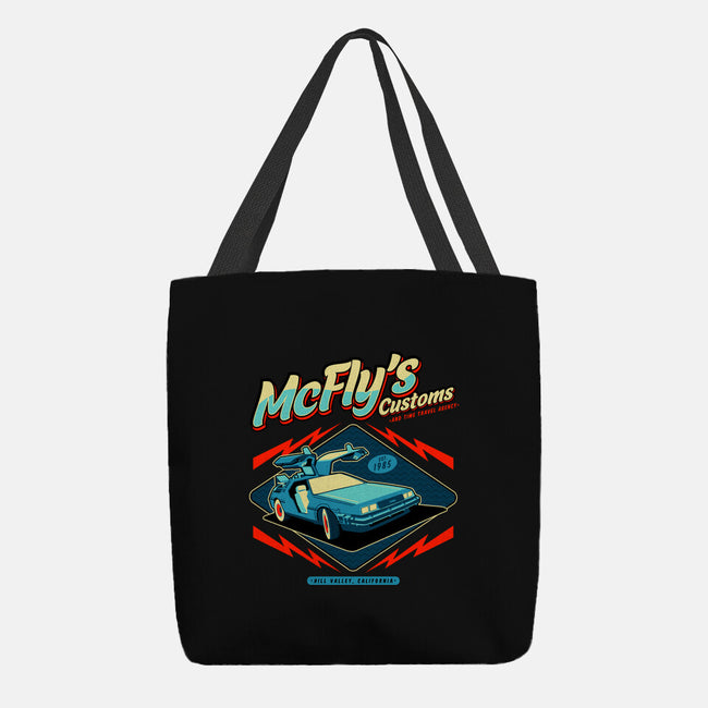 McFly Customs-None-Basic Tote-Bag-nadzeenadz